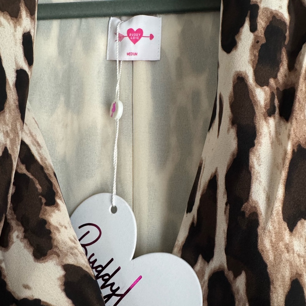 Buddy Love Leopard Print Dress - Picture 4 of 4
